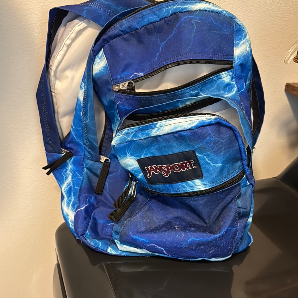 Jansport Blue Backpack for Men